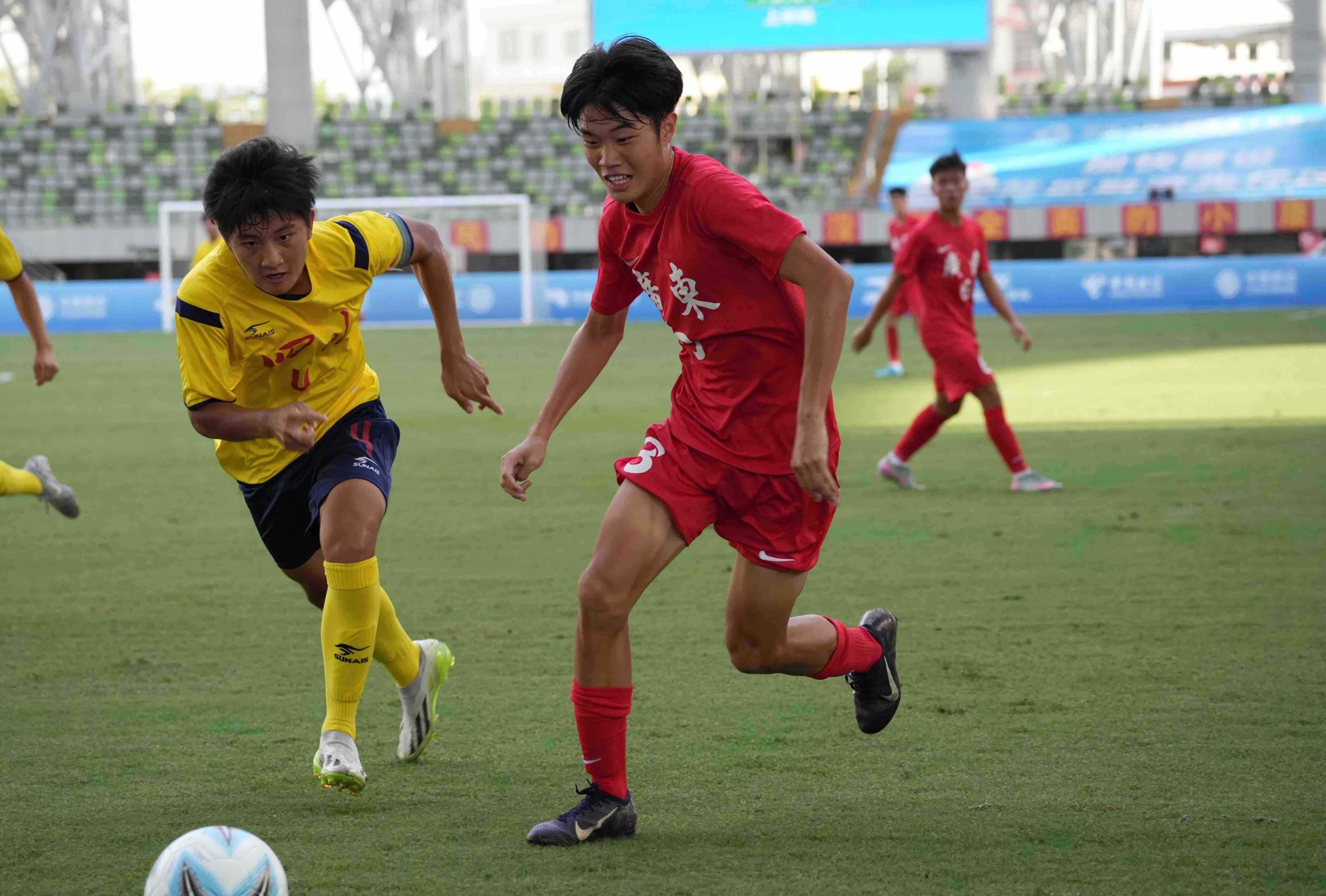 激情比赛，球队一度领先对手