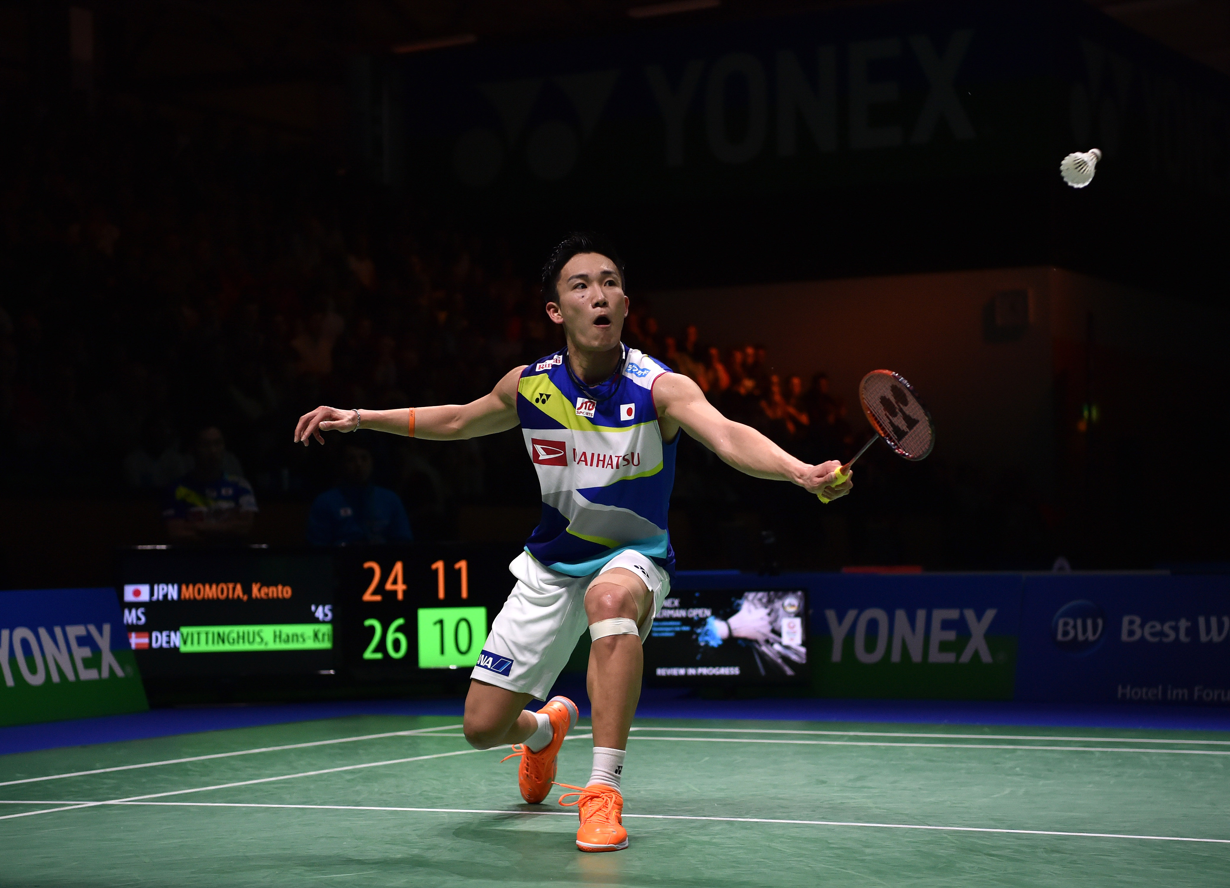 法国队逆转丹麦队，桃田贤斗关键制胜